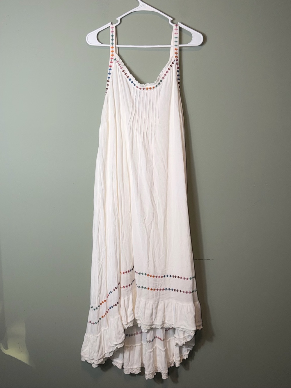 Matilda Jane Women’s Brilliant Daydream Adante Dress White Beach Size XXLarge